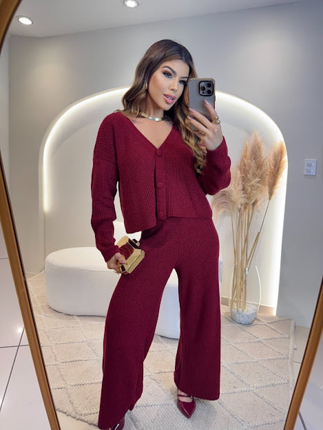 CONJUNTO MOUSSE BOTÕES