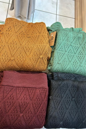 conjunto babados renda